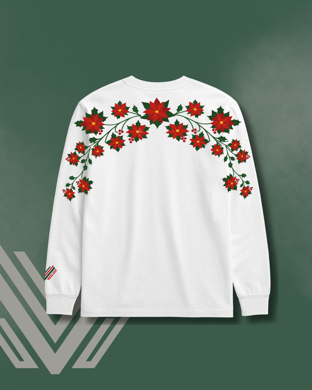 Raíces Nochebuena- Manga larga